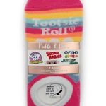 Tootsie Roll Pop Candy Womens No Show Socks Colorful Rainbow Striped Fun Gift Pink Photo 0
