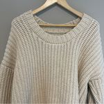 Aerie Offline by Beige Chunky Sweater Size Medium Photo 3