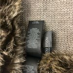 Bisou Bisou BISOU Faux Fur Vest with Knit Sleeves Photo 4