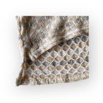 Lauren Moshi HTF: ❤︎ Heart Eye Smiley Poncho Sweater Top ❤︎ Honeycomb Knit Photo 9