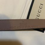 Gucci  Leather Belt with Double G Buckle Photo 3