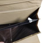 Leather Wallet Lime Green Embossed Faux Snap Closure Decorative Bee Accent Photo 3