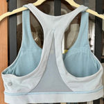 Lululemon Invigorate Bra Blue Haze mesh slate racerback sports top tank Photo 2