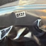 Burberry London Women’s Joggers Sz Small Black Velvet Wide Leg Full Leg Logo Photo 13