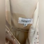 FAERIESTY Gorgeous Plunging Neck Cascading Ruffle Hem Sequin Dress Size XS Photo 4