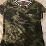 Guess Camo Embellished Shirt Photo 0