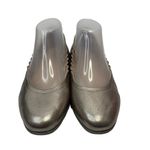ECCO Size 8 Ballet Flat Shoes Incise Enchant Metallic Bronze Leather Ballerina Gold Photo 1