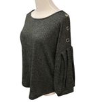 Adrienne Vittadini  Women's Knitted Long Sleeve Eyelet Pullover Blouse Sz XL NWT Photo 2