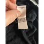 Victoria's Secret Victoria’s Secret Heavenly Black Pajama Set Leopard Trim Button Top Shorts S Photo 4