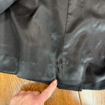 Belk Vintage ’s Black Long Button Front Winter Coat Fits Modern Size 10 EUC Photo 8