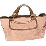 CELINE Tan Suede and Leather Boogie Bag Photo 0