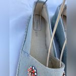 Madden Girl  Blue Espadrilles with Embroidered Details Size 8.5 Photo 7
