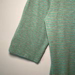 Toad & Co Blue Gray Stripe 3/4 Sleeve Pullover Top Women's size Medium Photo 4