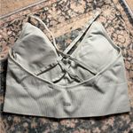 DSG Ribbed Cream Bralette Photo 1