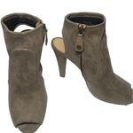 Michael Kors  suede open toe heels size 8 M Photo 0