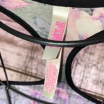 PINK - Victoria's Secret Victoria’s Secret PINK floral sports bra purple/pink/black size XS tropical Photo 2