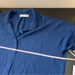 Amanda Uprichard  NWT Leslie Blouse in Blue Women’s Size Small MSRP $268 Photo 11