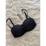 SKIMS  Ultimate Push Up Strapless Bra Onyx Size 30D Photo 1