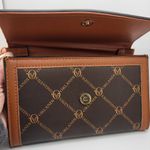 Valentino Orlandi Logo Crossbody Bag Brown Photo 4