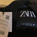 ZARA NWT  WOMEN'S WATER REPELLENT LONG PADDED PARKA BLACK SIZE XS Photo 14
