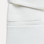 ZARA blazer vest dress white belt waist tie casual bussines office Photo 8