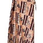 Vintage Kitenge african fabric skirt : dress Brown Size undefined Photo 0