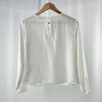 Club Monaco ‎ Brixxtun Chemise Long Sleeve Shirt in White Size Extra Small Photo 5