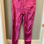Ymi  Pink Skinny Pants with Shiny Fabric Photo 1