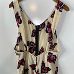Tucker Silk Butterfly Jumpsuit Size Small Photo 3