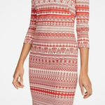 J. McLaughlin J. MCGLAUGHLIN | Sophia 3/4 Sleeve Dress in Pool Party Photo 0