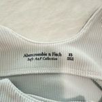 Abercrombie & Fitch Abercrombie Soft A&F Seamless Collection Rib Cut Out Tank Bodysuit Photo 3