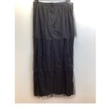 Crystal Doll  Size Large Multi Color Shimmer Ruffle & Satin Waist Skirt. New Photo 2