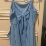 Cute mini dress blue Size L Photo 3