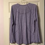 Tek Gear Drytek Long Sleeve Heathered Lilac Shirt 2X Photo 3