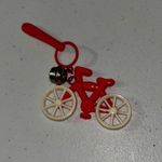 None 80’s Red Bicycle Bell Charm Photo 0