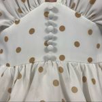 Shona joy  Sophia Dot-print Plunged V-neck Ruffle Mini Peplum Dress Photo 14