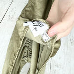 Princess Polly  Dress Women Sz 6 Jada Mini Halter Neck Strapless Green Ruffled Photo 3