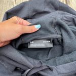 Under Armour | women’s medium mock neck sweatshirt | black & white hoodie Photo 4