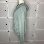 Sol & Mane Tadasana Hoodie Long Sleeve Hooded Pullover Top Size Small Green Photo 3