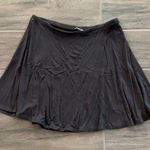 EXPRESS dark gray skater skirt Photo 0