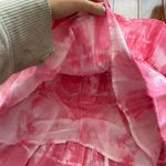 Love Shack Fancy NWT Womens Landen Mini Skirt HIBISCUS HAND DYE Photo 11