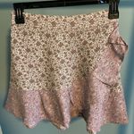 Sim & Sam XS Beautiful Juniors Girls Flowy Floral Mini Skirt Preowned Photo 1