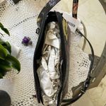 Steve Madden Black Floral Crossbody Purse Photo 4