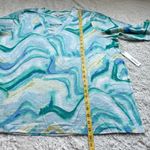 Chico's Linen Tunic Top XXL Coastal Grandma Lagenlook Boho Beach Photo 11