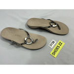 Vionic Womans  Us 11 Uk 9 Eu 42 Slip On Thong Sandals Beige Snake Print NWOT Photo 1
