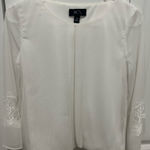 BCX  White Blouse with Flowy Sleeves Photo 0