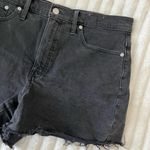 Madewell  Black High-Rise Denim Women Shorts Photo 2