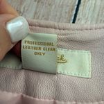 Peck & Peck Womens Vintage  Lamb Leather Vest Quilted Lined Pink Medium Photo 2