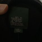 Wild Fable black furry cropped jacket size XS Photo 2