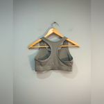 Nike Gray Light Support Dri-Fit Sports Bra Size M EUC Photo 3